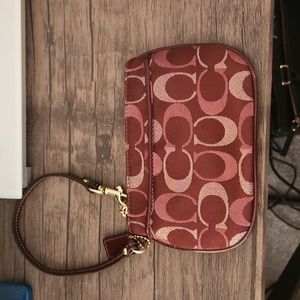 Coach wristlet